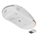 Zircon XIII Custom | Wireless | Gaming Mouse | 2.4 GHz, USB | White