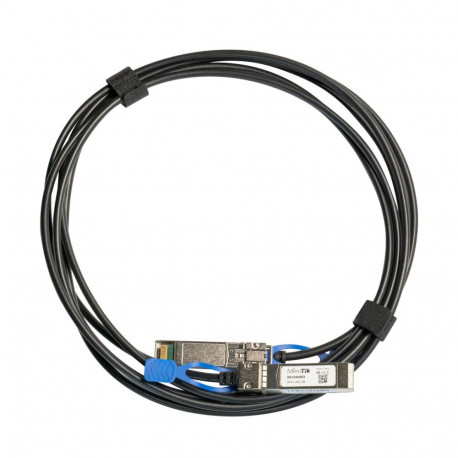 Mikrotik InfiniBand/kiudoptiline kaabel XS+DA0001 1m SFP/SFP+/SFP28, must
