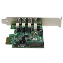 StarTech.com 4 Port PCI Express PCIe SuperSpeed USB 3.0 Controller Card Adapter with UASP - SATA Pow