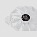 Corsair | 140mm White PWM Fan, Dual Fan Kit with Lighting Node CORE | iCUE SP140 RGB ELITE Performan
