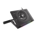 GENESIS Oxid 450 laptop cooling pad 39.6 cm (15.6") 2400 RPM Black