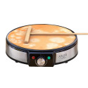 Adler AD 3058 crepe maker 1 crepe(s) 1600 W Black, Stainless steel