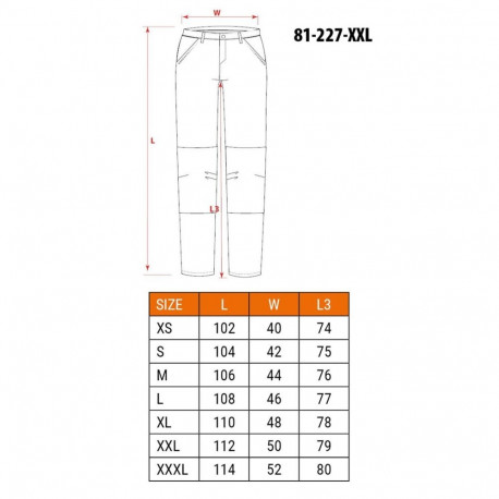 NEO tools kaitsepüksid 81-227-XXL