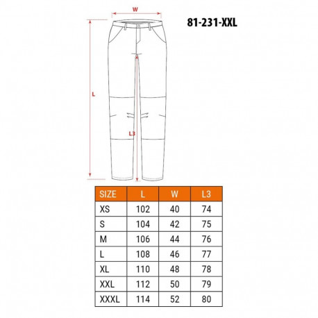 NEO tools kaitsepüksid 81-231-XXL