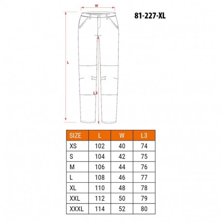 NEO tools kaitsepüksid 81-227-XL