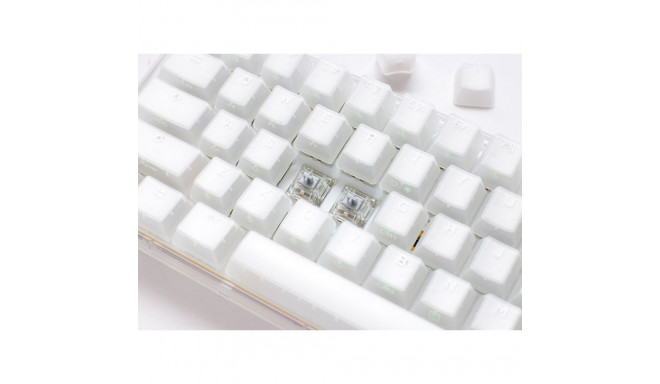 Ducky One 3 TKL keyboard Gaming USB QWERTZ German White