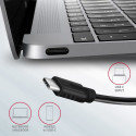 Axagon HMC-5G2 laptop dock/port replicator USB 3.2 Gen 2 (3.1 Gen 2) Type-C Grey