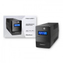 Qoltec Monolith uninterruptible power supply (UPS) Double-conversion (Online) 0.65 kVA 360 W 2 AC ou