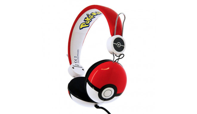 OTL Wired headphones for Kids OTL Pokemon Pokeball Dome (red)