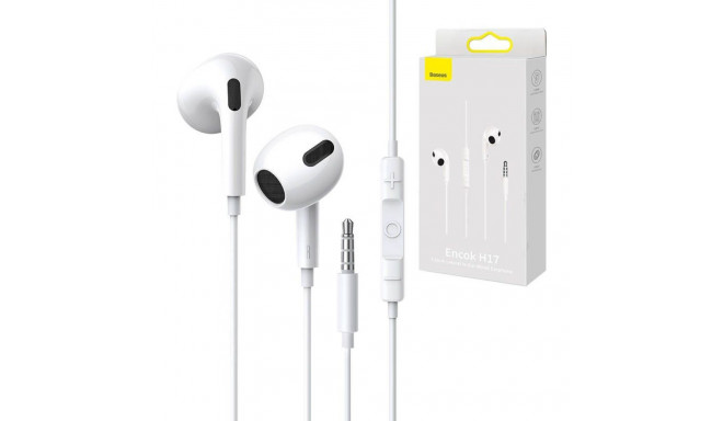 Baseus Baseus Encok H17 Earphones (white)