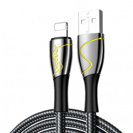 Joyroom USB Cable for Lightning Joyroom S-2030K6 2.4A 2m (Black)