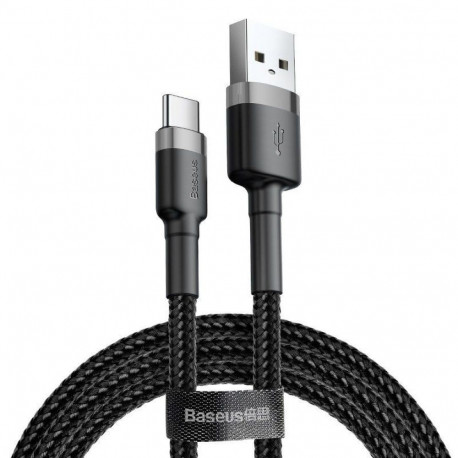 Baseus Baseus Cafule cable USB-C 3A 1m (Gray+Black)