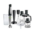 Braun BRAUN Hand Blender MQ 7087X, 1000W, 1.5L Food processor bowl, ActiveBlade, SmartSpeed, Inox/Bl