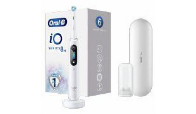 Oral-B Electric Toothbrush iO8 Series Rechargeable, For adults, Number of brush heads included 1, Nu