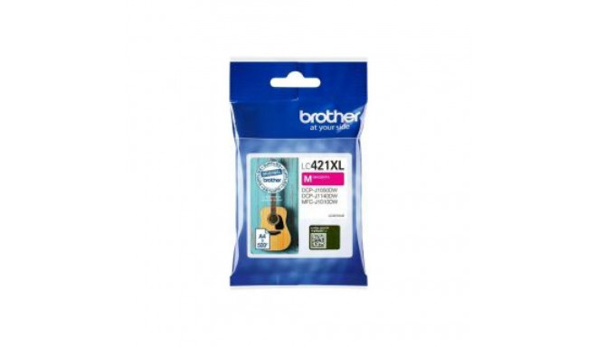 Brother LC421XLM Ink Cartridge, Magenta |