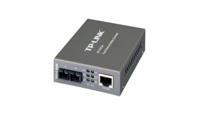 TP-Link 10/100Mbps Multi-Mode Media Converter MC100CM 10/100Base-TX 100Base-FX