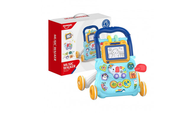 Interactive educational baby walker (blue) Huanger HE0810