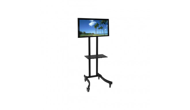 TECHLY mobiilne TV alus/käru LED/LCD/PDP 32-70 tolli 40 kg riiuliga
