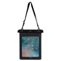 Waterproof PVC tablet case - black