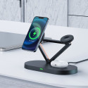 Acefast 15W Qi Wireless Charger for iPhone (with MagSafe), Apple Watch and Apple AirPods Stand Holde