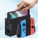 Set of 2x Baseus Crystal tempered glass for Nintendo Switch OLED 2021 + mounting kit - transparent