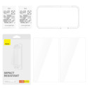 Set of 2x Baseus Crystal tempered glass for Nintendo Switch OLED 2021 + mounting kit - transparent