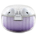 Guess Glitter Gradient TWS Bluetooth headphones with docking station - purple
