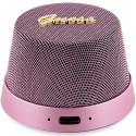 Guess Magnetic Script Metal Bluetooth speaker - pink