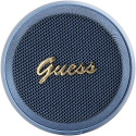 Guess Magnetic Script Metal Bluetooth speaker - blue