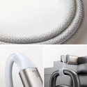Joyroom 2 in 1 Lightning cable and inductive charger for Apple Watch 1.5m white (S-IW012)