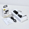 Wireless Bluetooth FM transmitter with charger Baseus S-16 (Overseas edition) - black