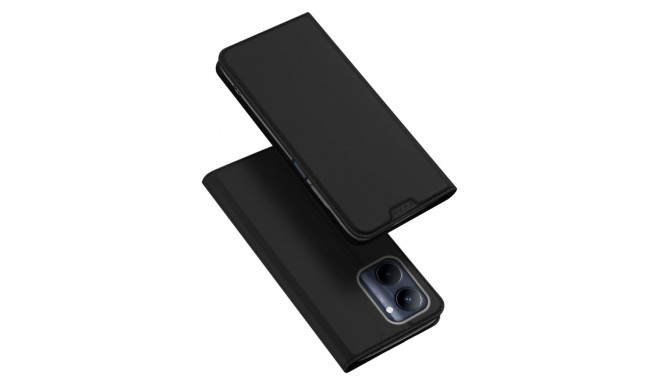 Dux Ducis Skin Pro Case Realme C33 Flip Card Wallet Stand Black