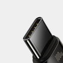 Baseus Tungsten Gold cable USB-A - USB-C 480Mb/s 100W 2m black (CAWJ000101)