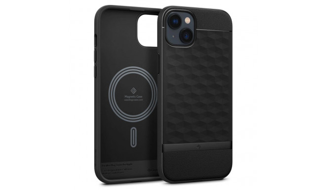 Caseology Parallax Mag MagSafe iPhone 14 Plus Case - Matte Black
