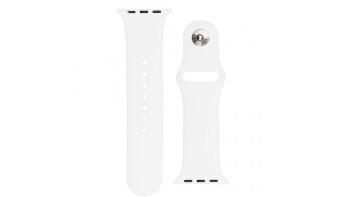 Hurtel kellarihm Silicone Strap APS Apple Watch 38/40/41mm, valge