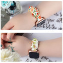 Cloth Watch 7 band 7/6/5/4/3/2 / SE (45/44 / 42mm) strap bracelet bracelet with elastic pineapple