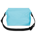 PVC waterproof pouch / waist bag - light blue