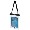 Waterproof PVC tablet case - white