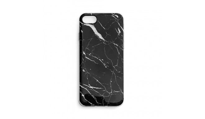 Wozinsky Marble TPU cover gel marble for Samsung Galaxy S22 Ultra black