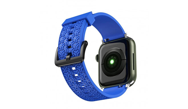 Watch Strap Y strap for Apple Watch 7 / SE (45/44 / 42mm) band watchband blue