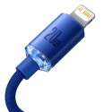 Baseus CAJY000203 Lightning - USB-C PD cable 20W 480Mb/s 1.2m - blue