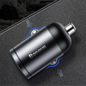 Baseus Tiny Star mini smart USB car charger 30W Quick Charge 3.0 gray (VCHX-A0G)