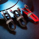 Baseus Cafule Cable durable nylon cable USB / micro USB 2A 3M black-red (CAMKLF-H91)