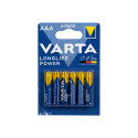 82-542# Aluseline patarei AAA 1.5 LR3 Varta Longlife Power