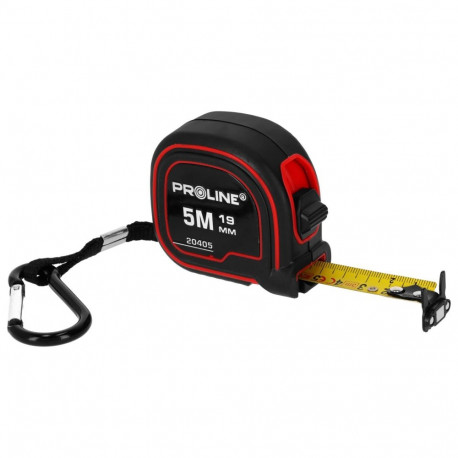 Miara 8m/25mm kahepoolse magnetiga nailonist korpusega klambriga proline