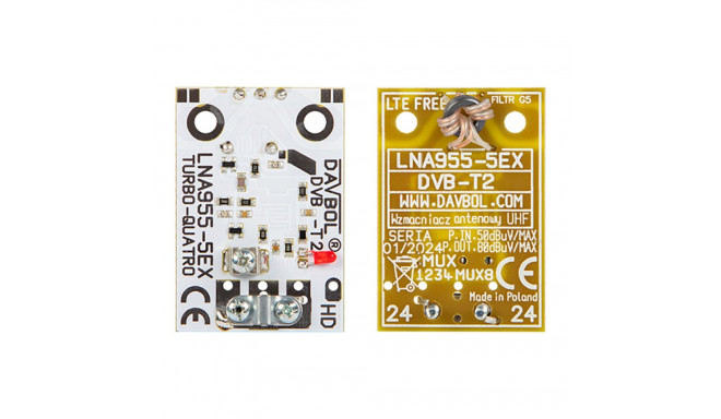 2579# Wzmacniacz antenowy lna-955-5dv led