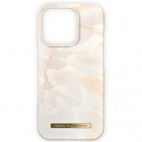 Mobiili tagakaas Ideal of Sweden iPhone 16 Pro Magsafe Rose Pearl Marble