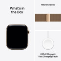 Nutikell Apple Watch Series 10 GPS/LTE 46mm Gold Milanese Loop ML