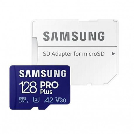 Mälukaart Samsung 128GB PRO Plus MicroSD R180/W130