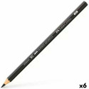 Pencil Faber-Castell Graphite Aquarelle Watercolour Black Hexagonal 2B (6 Units) Pencil Faber-Castell Graphite Aquarelle Watercolour Black Hexagonal 2B (6 Units)